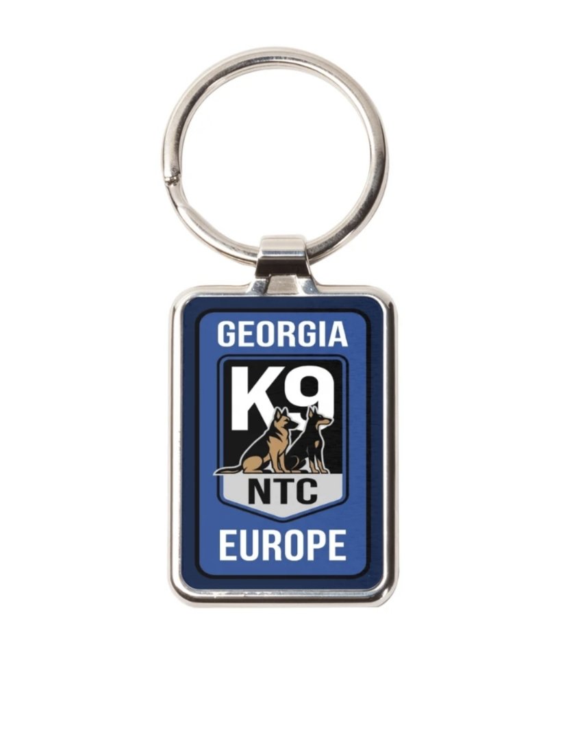 Porte clés "Georgia K9 NTC Europe"