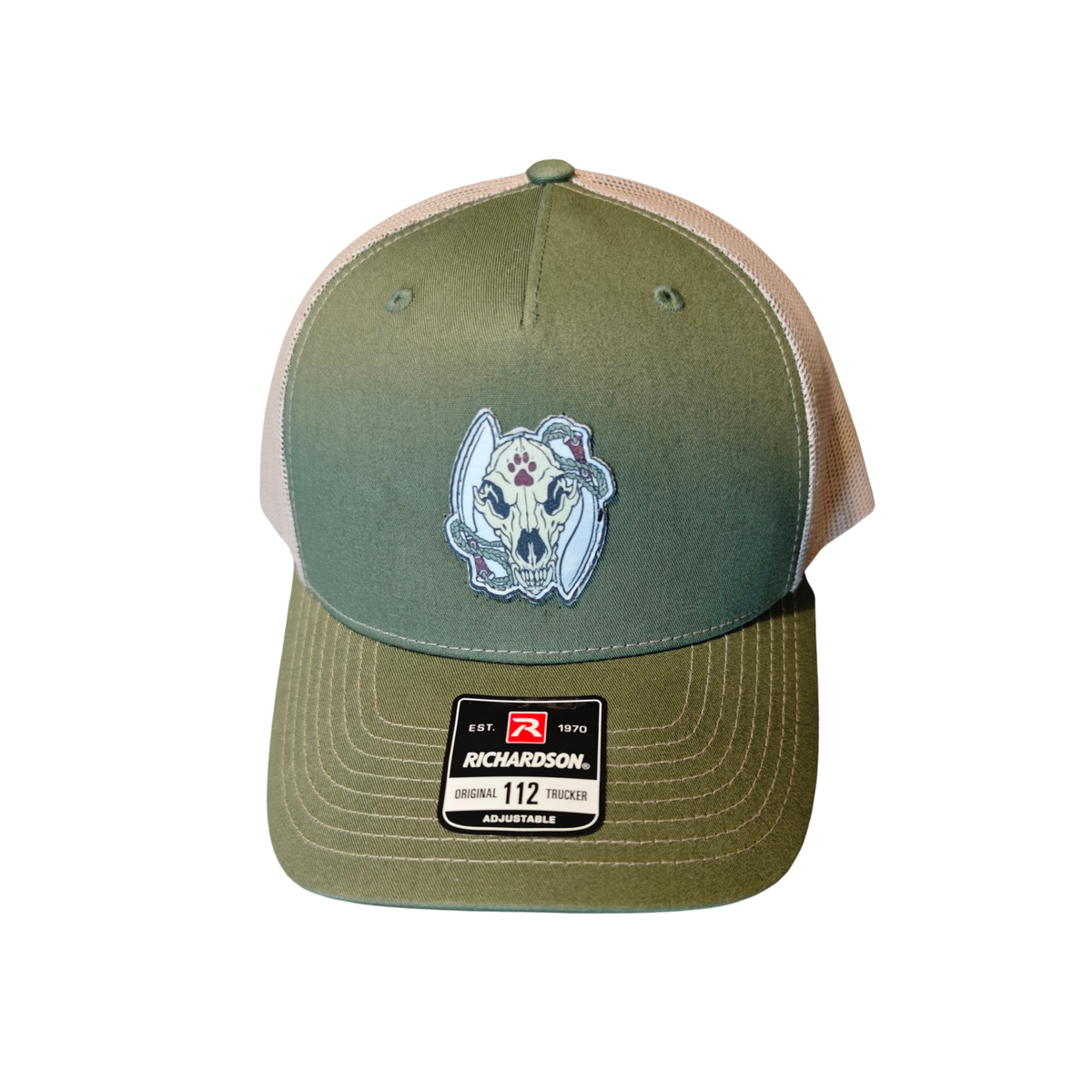 Casquette Skull GAK9 NTC Verte