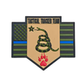 Badge PVC "Tactical Tracker Team" GAK9 NTC