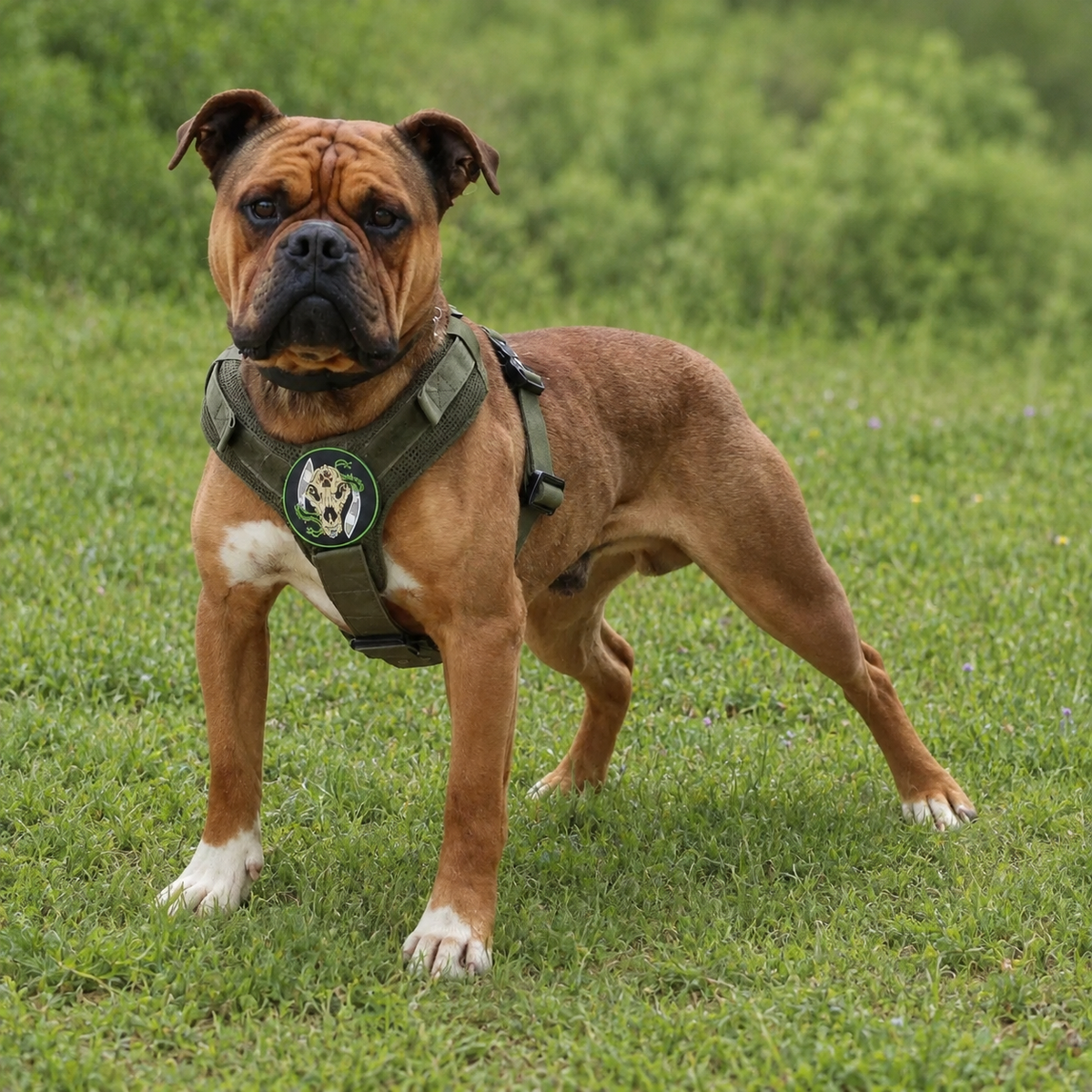 Harnais de Pistage Georgia K9 NTC Vert