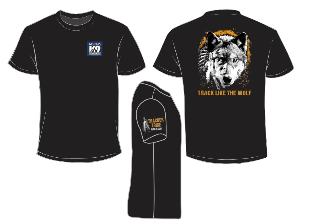 T-shirt "Wolf Track" Georgia K9 NTC