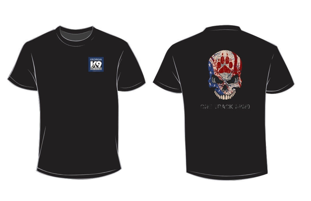 T-shirt "One Track Mind" Georgia K9 NTC